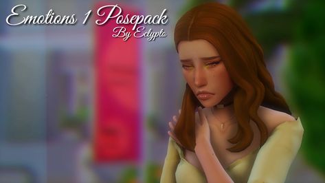 Emotions 1 Posepack by Eclypto Sims 4 Emotion Poses, Ts4 Poses, Sims Inspiration, Cc Folder, 4 Poses, Sims 4 Gameplay, Ts4 Cc, Sims Mods, Sims Cc