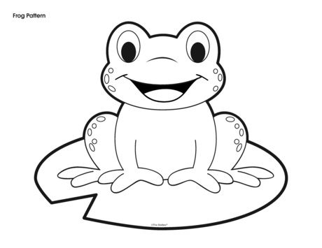 Printable Frog Template, Cute Frog Outline, Frog Clipart Black And White, Frog Lesson Plans, Frog Coloring Pages Free Printable, Cute Frog Coloring Pages, Frog Outline, Frog Printable, Frog Template