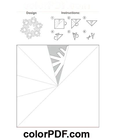 Paper Snowflake Template Star Pattern – Coloring Pages and Books in PDF Snowflake Template Pattern, Snowflake Template For Kids, Paper Snowflake Patterns Templates, Snowflake Template Printable Free, Star Wars Snowflakes Template, Snowflakes Template, Star Wars Snowflakes, Printable Snowflake Template, Snowflake Coloring Pages