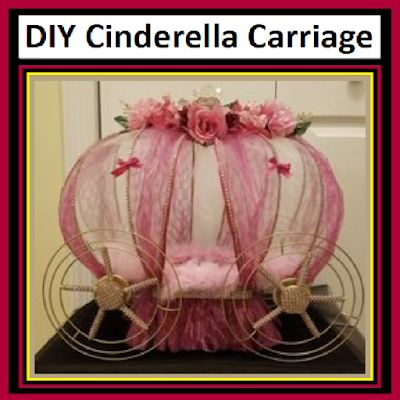 Princess Baby Shower Centerpieces, Diy Cinderella Carriage, Carriage Centerpiece, Cinderella Centerpiece, Cinderella Baby Shower, Cinderella Pumpkin Carriage, Baby Shower Princess Theme, Cinderella Pumpkin, Cinderella Carriage