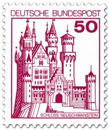 Sanssouci Palace, Castle Tattoo, Stamps Postage, German Stamps, Bestie Tattoo, Postage Stamp Design, Germany Castles, Neuschwanstein Castle, Letter Stamps