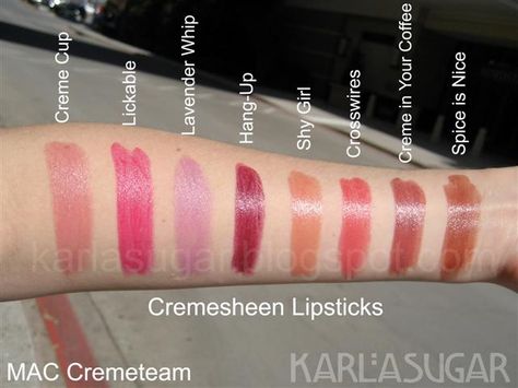 MAC creme cup Lilac Fashion, Pinky Orange, Mac Lipstick Swatches, Pink Treats, Pearl Boy, Mac Collection, Little Buddha, Berry Lips, Beauty Corner