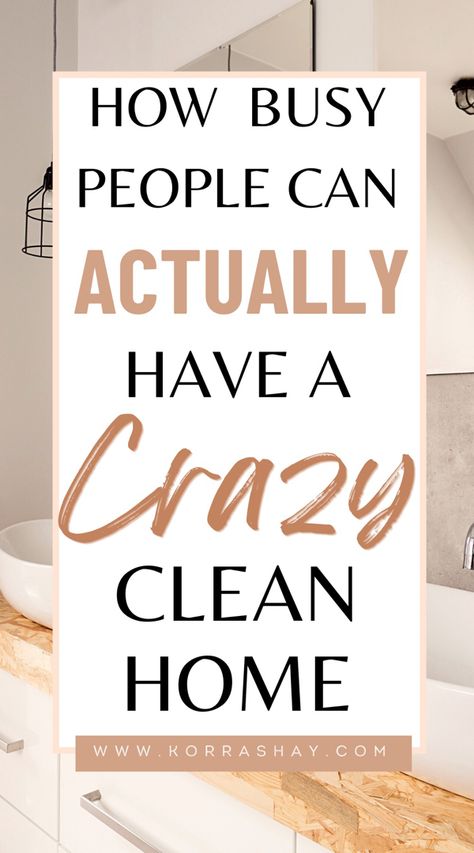 How busy people can actually have a crazy clean home! Tips for spending less time cleaning. How to clean fast when you are busy! Deep Clean Kitchen, Deep Cleaning House, Too Much Work, Clean Stove, Clean Washer, Clean House Schedule, Cleaning Advice, Home Tips, Busy People