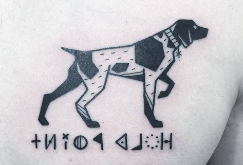 German Shorthaired Pointer Tattoo, Gsp Tattoo, Manly Tattoos, Small Hummingbird Tattoo, German Tattoo, Lizard Tattoo, Lady Bug Tattoo, Tiger Tattoo Design, Stick N Poke