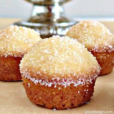 Almond Donut, Glutenfri Baking, Card Night, Almond Flour Muffins, Almond Muffins, Muffins Vegan, Night Recipes, Donut Muffins, Diary Free