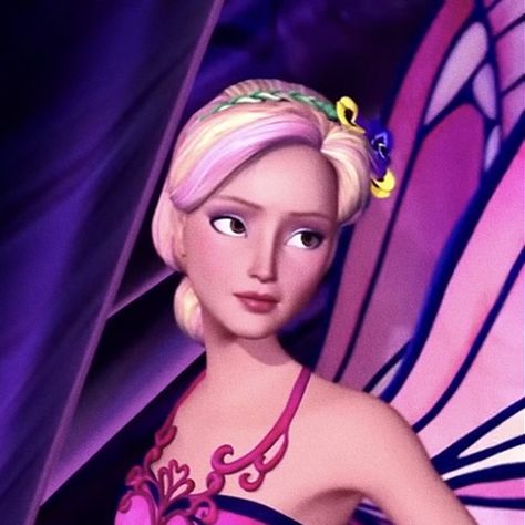 Aesthetic Barbie Pfp, Barbie Movies List, Og Barbie, Princess Charm School, Barbie Cartoon, Perfect Movie, Barbie Cake, Fairy Friends, Butterfly Fairy