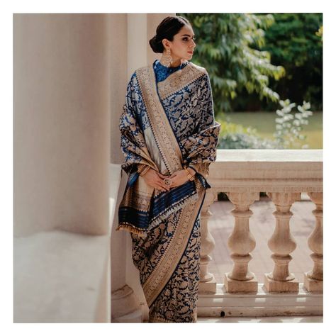 Pooja & Keyur (@pooja.keyur) posted on Instagram • Jan 15, 2021 at 11:39am UTC Pooja Keyur, Saree Style, Traditional Indian Outfits, Traditional Indian, Saree Styles, Indian Wear, Indian Outfits, Indian Fashion, Tassels