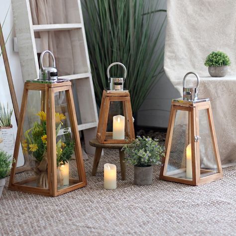 Diy wood lanterns