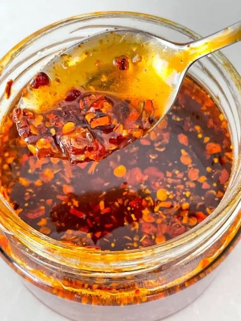 Homemade Chilli Oil Recipe | Simple Home Edit Homemade Chilli Oil Recipe, Homemade Chilli Oil, Simple Home Edit, Chilli Oil Recipe, Chili Oil Recipe, Homemade Chilli, Chilli Oil, Home Edit, Asian Inspired Dishes