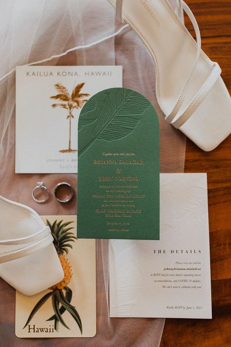 Hawaiian Wedding Invitations, Tropical Wedding Decor, Big Island Wedding, Tropical Invitations, Tulum Wedding, Hawaii Destination Wedding, Tropical Wedding Invitations, Kona Hawaii, Oahu Wedding