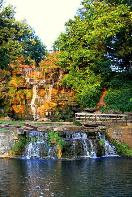 Cold Water Falls, Tuscumbia, Alabama by Brent Moore Tuscumbia Alabama, Eviction Notice, Alabama Travel, Story Building, James Cook, Spring Park, Water Falls, Fairy Queen, Beautiful Waterfalls