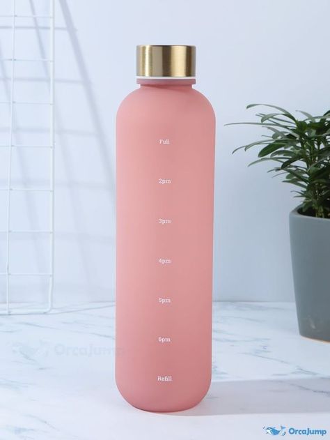 click visit to buy :)) or https://amzn.to/3JCryHz Cycling Water Bottle, School Water Bottles, Gym Water Bottle, Stylish Water Bottles, Trendy Water Bottles, Pink Water Bottle, Tout Rose, Collapsible Water Bottle, Drinking Water Bottle