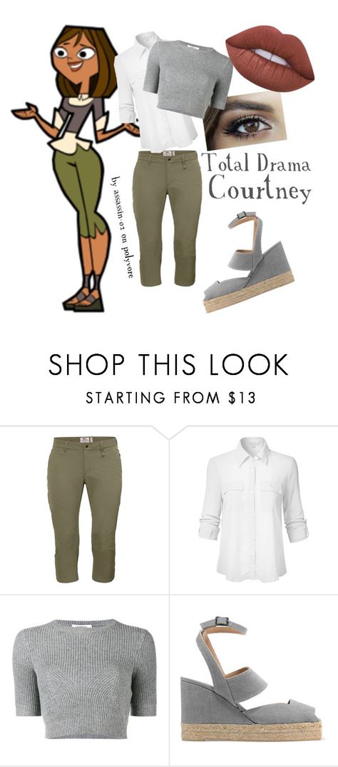 "Total Drama - Courtney" by assassin-02 on Polyvore featuring FjÃ¤llrÃ¤ven, Valentino, CastaÃ±er, Lime Crime, cosplay, Courtney, totaldrama, totaldramacosplay and totaldramacourtney Courtney Tdi Costume, Total Drama Island Costumes Courtney, Courtney Tdi Cosplay, Courtney Total Drama Outfits, Total Drama Inspired Outfits, Courtney Total Drama Costume, Total Drama Island Outfits, Tdi Costumes, Total Drama Halloween Costumes