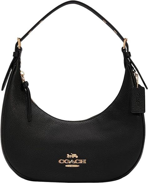 Amazon.com: Coach Bailey Hobo, Black : Clothing, Shoes & Jewelry Girls Luggage, Live Authentically, Coach Hobo Bag, Coach Hobo, Women's Bags By Style, Hobo Shoulder Bag, Black Clothing, Coach Gifts, Women's Casual Style