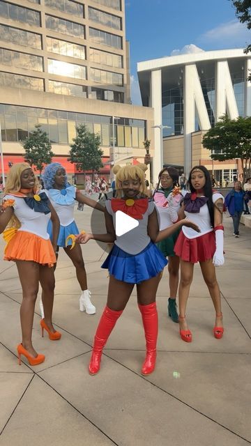 Sunset on Instagram: "Join our organization! #sailormoon ❤️ 🌈   #sailormoon #blackcosplayer #cosplay #momocon #sailormooncosplay" Sailor Moon Cosplay Black Woman, Sailor Moon Casual Cosplay, Sailor Moon Cosplay Costumes, Sailor Mercury Cosplay, Sailor Moon Transformation Cosplay, Sailor Moon Cosplay, Sailor Moon, Black, Instagram