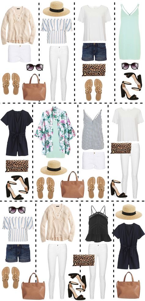 Kesägarderoobi Southern Curls And Pearls, Travel Capsule Wardrobe, Travel Outfit Summer, Cruise Outfits, Honeymoons, Outfit Trends, Travel Wardrobe, Looks Chic, Clothes And Accessories