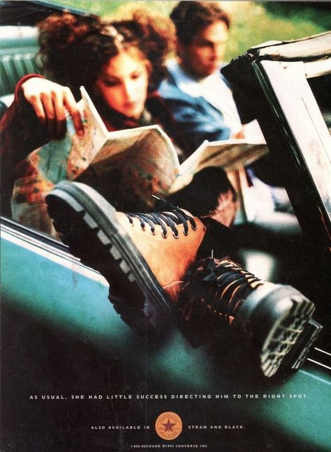 Converse 90s, 90s Converse, 90s 2000s Fashion, 90s Teen, Hipster Looks, Shoes Ads, 1990s Fashion, Hiking Shoe, Lust For Life