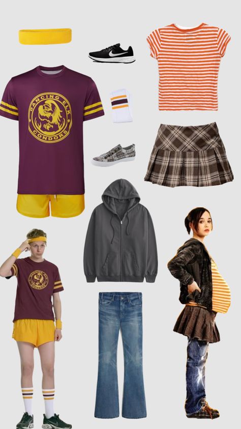 Juno and Bleeker duo/couples Halloween costume idea #halloween #halloweencostume #coupleshalloweencostume #juno Juno And Bleeker, Juno Halloween Costume, Juno Costume, M&m Costume, Duo Costumes, Couples Halloween Costume, Halloween Costume Idea, Duo Halloween Costumes, Couples Halloween