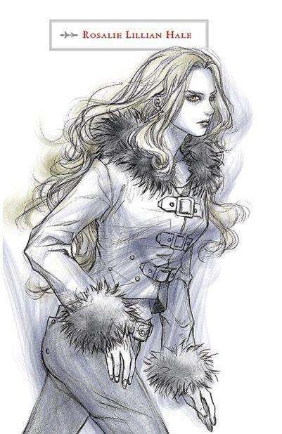 the twilight official illustrated guide - Google Search Rosalie Hale Fanart, Twilight Book Fan Art, Twilight Rosalie, Twilight Graphic Novel, Rosalie Twilight, Twilight Drawings, Twilight Fanart, Rosalie Cullen, Bella Y Edward