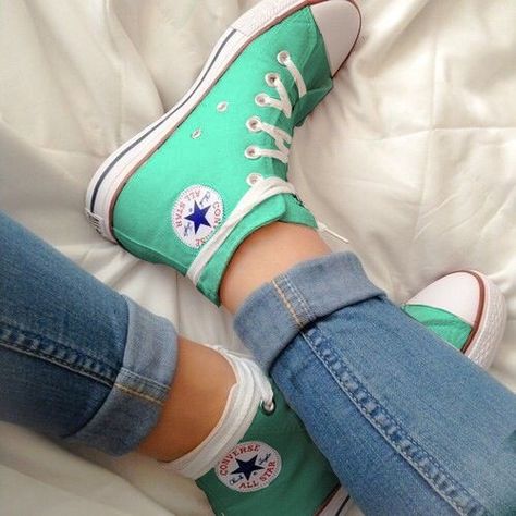 All Star Verde Agua, Hope Lupin, Teal Converse, Converse Collection, Aesthetics Fashion, Cool Sneakers, Cottage Core Aesthetic, Aesthetic Shoes, Vision Board 2023