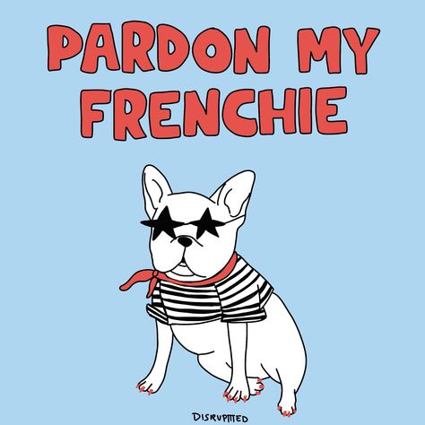 Pardon my very ✨fabulous✨ frenchie 💅🏻 #frenchie #frenchbulldog #french #dog #illustration Frenchie Illustration, French Bulldog Illustration, French Dog, Dog Illustration, Wall Posters, April 25, Poster Wall, French Bulldog, Bulldog