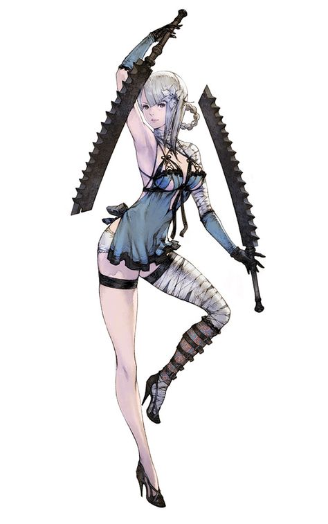 Kaine Nier, Hyung Tae Kim, Nier Replicant, 2b Nier Autómata, Nier Automata, Dragon Quest, Female Character Design, Fantasy Character Design, Game Character