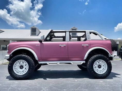 Bronco Wrap, Nitto Ridge Grappler, Ford Bronco For Sale, Pink Vinyl, Dream Life House, Tyre Fitting, Vinyl Graphics, Barbie Dream, 20th Birthday