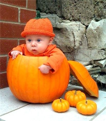 25 Babies In Pumpkins. I may have to do this! Funny Halloween Pictures, Fall Baby Photos, Baby Halloween Pumpkin, Fall Baby Pictures, Photo Halloween, Rare Baby Names, Baby Kostüm, Anne Geddes