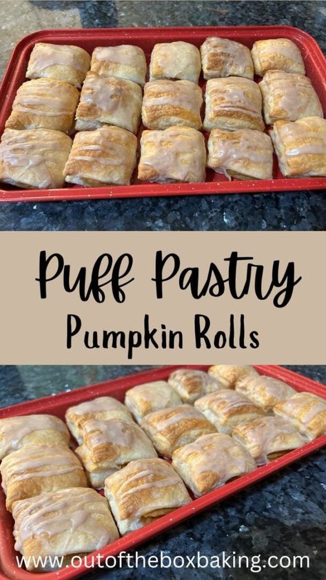 Puff Pastry Pumpkin Rolls Pumpkin With Puff Pastry, Phyllo Dough Pumpkin Recipes, Puff Pastry And Pumpkin, Pumpkin Pastry Puffs, Ready Rolled Puff Pastry Recipes, Pumpkin Phyllo Recipes, Pumpkin Pastries Recipes, Pumpkin Puff Pastry Recipes, Puff Pastry Pumpkin Pie