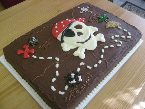 Map Birthday Cake, Treasure Map Cake, Map Cake, Pirate Birthday Cake, 4de Verjaardag, Pirate Themed Birthday Party, Pirate Themed Birthday, Cupcake Birthday Party, Pirate Treasure Maps