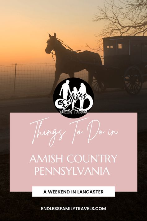 Have you ever wanted to see Amish country?  Lancaster Pennsylvania and the surrounding area is a great place to experience the Amish culture, food, and way of life.  After a weekend in Lancaster last year, we have put together a list of things to do in Amish Country PA for you.  #Amish #AmishCountry #LancasterCounty Amish Country Pa, Amish Country Lancaster Pa, Amish Village, Strasburg Railroad, Amish Country Pennsylvania, Amish Pennsylvania, Amish Culture, Amish Farm, Old Windmills