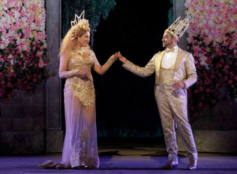 High Res De'Adre Aziza and Bhavesh Patel Shakespeare Midsummer Night's Dream, Annaleigh Ashford, The Public Theater, Shakespeare In The Park, Phylicia Rashad, Public Theater, A Midsummer Night's Dream, Midsummer Night's Dream, Mid Summer