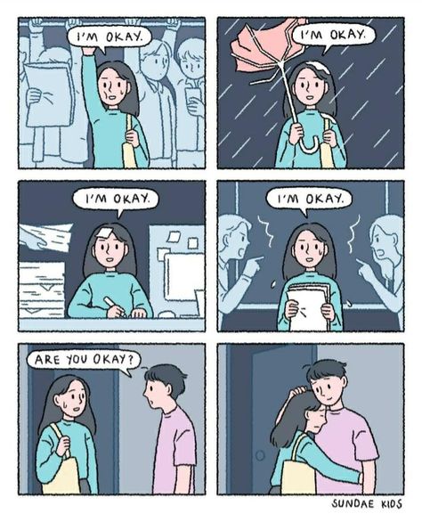 Edited unwholesome:- https://www.reddit.com/r/unwholesomememes/comments/jddnh8/phew_wait_what/?utm_medium=android_app&utm_source=share Sundae Kids, Relationship Comics, Cute Couple Comics, Couples Comics, Comics Love, Cartoons Love, Cute Couple Cartoon, Cute Love Cartoons, Cute Stories