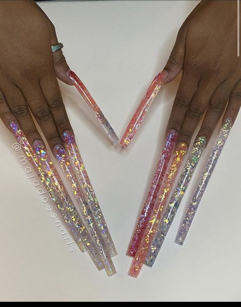 Cute Nail Designs Short Nails, Short Nails Holiday, Long Nails Bling, Cute Nail Designs Short, Nail Inspo Elegant, Super Long Nails, Humor Barbie, Nail Designs Short Nails, Extendo Nails