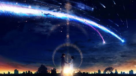 2560x1440 Kimi no Na wa. (Your Name.) Wallpaper #2237875 - Zerochan Anime ... Kimi No Na Wa Wallpaper, Your Name Wallpaper, What Is Anime, 2560x1440 Wallpaper, Your Name Anime, 2160x3840 Wallpaper, Hd Anime Wallpapers, Wallpaper Dekstop, Name Wallpaper