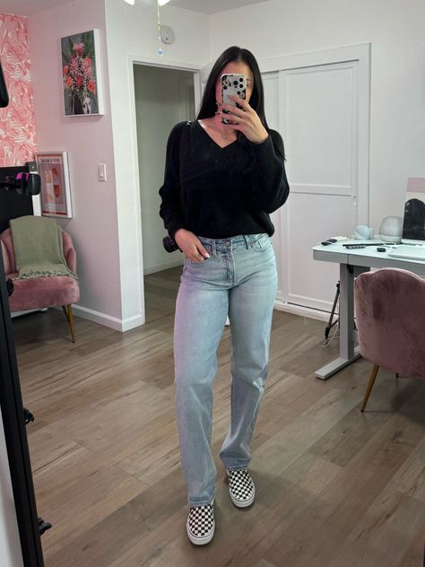 High-Waisted OG Loose Jeans for … curated on LTK Og Loose Jeans Outfit, Outfits With Loose Jeans, High Waisted Boyfriend Jeans Outfit, Loose Jeans Outfit, High Waisted Jeans Outfit, High Waisted Boyfriend Jeans, Boyfriend Jeans Outfit, Highwaist Jeans, Loose Jeans