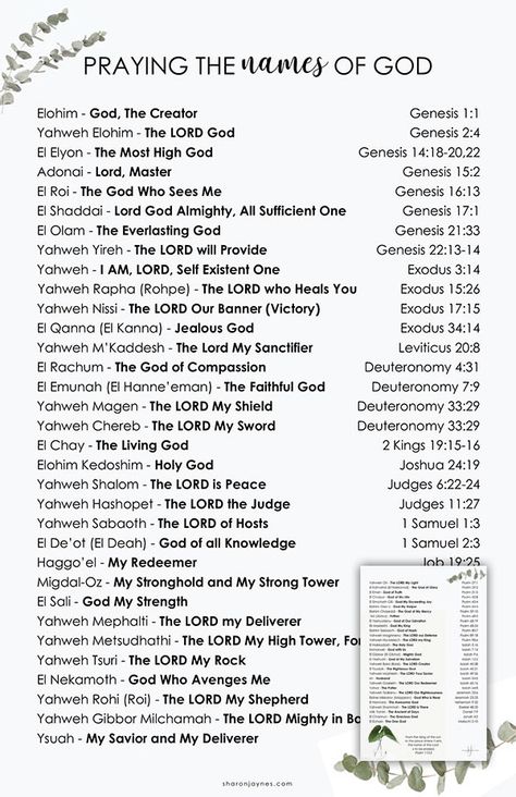 Name Of God In Hebrew, Yahweh Names Of God, All Of Gods Names, Different Names For God, All The Names Of God, God’s Names, Praying The Names Of God, Bible Study Group Chat Names, God Is A Designer