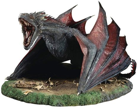 Game of Thrones: Drogon 1: 6 Scale Figure Game Of Thrones Drogon, Game Of Thrones Posters, Queen Daenerys Targaryen, Queen Daenerys, Game Of Thrones Figures, Dragon Born, Game Of Thrones Series, Game Of Throne Daenerys, Dragons Art