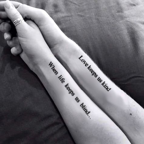 Linkin Park Love Quote Tattoos Harry Potter Quotes Tattoo, Harry Potter Couples, Couple Tattoos Love, Partner Tattoos, Hp Tattoo, Couples Tattoos, Cute Couple Tattoos, Tattoos Infinity, Couple Tattoos Unique