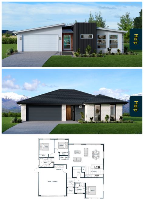 3 Bedroom House Plan With Garage, Three Bedroom House Plan With Garage, 3 Bedroom Floor Plan With Garage, One Story House With Garage, 3 Bedroom House Plans With Garage, 3 Bedroom Home Floor Plans With Garage, 3 Bedroom Home Floor Plans Modern, Small Modern House Plans 3 Bedroom, 3 Bedroom House With Garage