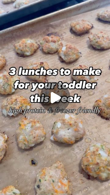 Ivy 🫐 first time mom | 🍽️ comment lunch for the recipes to all 3!  These are toddler approved, easy to make, and great to make ahead for quick meals!... | Instagram Make Ahead Toddler Meals, Toddler Foods, Toddler Lunches, First Time Mom, Freezer Friendly, Toddler Meals, Baby Food, Messy Bun, Quick Meals