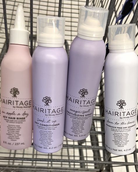 Hairitage Products, Hairitage By Mindy, Mindy Mcknight, Acv Hair Rinse, Fragrance Free Shampoo, Walmart Stores, Shampoo For Dry Scalp, Batiste Dry Shampoo, Hair Rinse