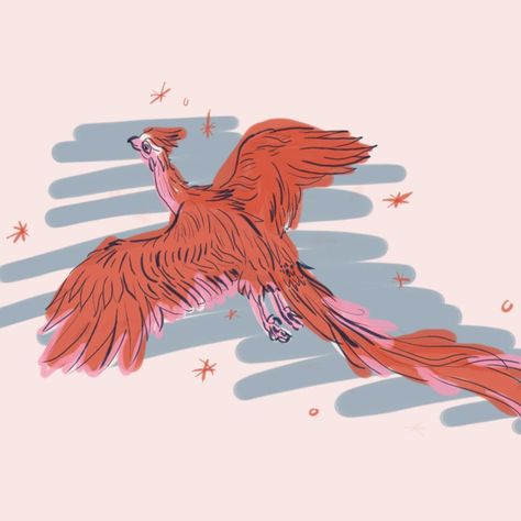 Phoenix Aesthetic Bird, Phoenix Illustrations, Eos Aesthetic, Mythological Illustration, Phoenix Core, Phoenix Symbolism, Phoenix Ashes, Phoenix Aesthetic, Phoenix Illustration