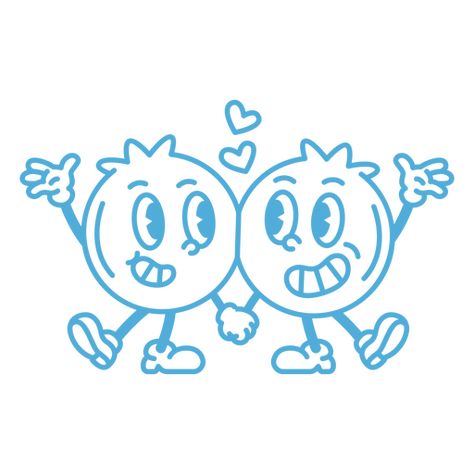 Pair of blue cartoon characters holding hands PNG Design Blue Cartoon Characters, Characters Holding Hands, Blue Cartoon Character, Blue Cartoon, Create T Shirt, Design Ad, Png Design, Doll Accessories, Graphic Design Inspiration