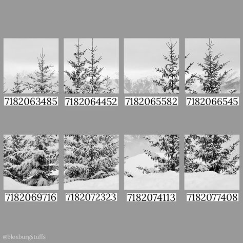 Bloxburg Sky Decals, Bloxburg Mountain Decal Codes, Roblox Wall Mural Decals, Bloxburg Big Painting Codes, Bloxburg Decals Codes Tv Christmas, Bloxburg Snowy Tree Decal, Winter Decal Codes, Bloxburg Christmas Painting Codes, Bloxburg Christmas Wallpaper Codes