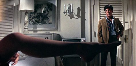 Benjamin Braddock (Dustin Hoffman) is a good example of a main character without a strong objective, at least in the first two thirds of the picture. The Graduate Movie, The Graduate 1967, Mrs Robinson, Katharine Ross, Mike Nichols, Anne Bancroft, Dustin Hoffman, Worst Movies, The Graduate