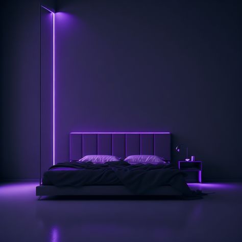 #architecture #homedecor #dream #fyp #aesthetic #luxury #minimalist #modern #modernhome #interiordesign Room Pics, Fyp Aesthetic, Aesthetic Luxury, H Design, Penthouse Apartment, Purple Aesthetic, Minimalist Modern, Minimalist Bedroom, Ambient Lighting