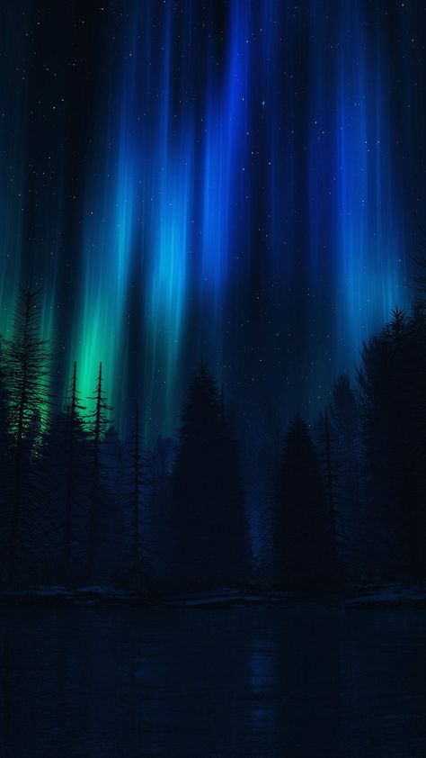 Aurora Night Sky Dark Blue Nature Art iPhone 6 wallpaper Aurora Borealis Aesthetic Wallpaper, Blue Aurora Wallpaper, Aurora Borealis Wallpaper, Iphone Wallpaper Home Screen, Blue Iphone Wallpaper, Northern Lights Wallpaper, Wallpaper Home Screen, Dark Academia Aesthetic Wallpaper, Christmas Lights Wallpaper