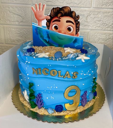 Luca disney cake Luca Birthday Cake Ideas, Luca Disney, Disney Cake, Disney Cakes, Boy Party, 6th Birthday, Iphone Wallpaper, Birthday Cake, Party Ideas