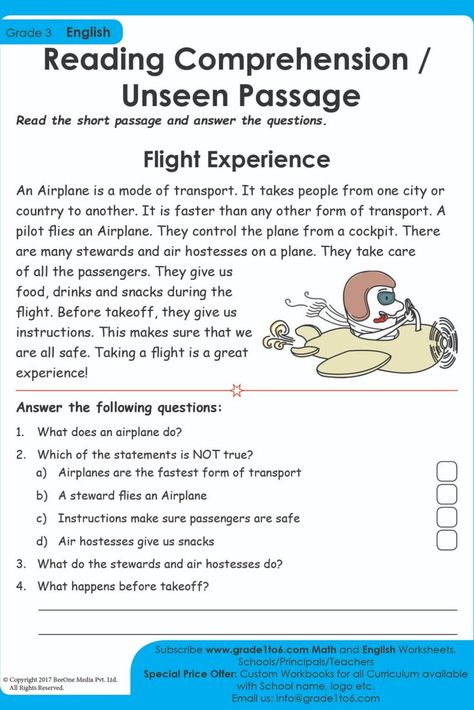 This Unseen Passage for Class 3 English features important passages with questions and answers and have been designed based on the latest CBSE NCERT syllabus Subscribe to www.grade1to6.com for just $25 a year to get 6000 plus Maths and English worksheets for Grade 1 to Grade 6 #mathworksheets #schoolprincipals #englishworksheets Passage With Questions And Answers, Passage Writing For Grade 3, Unseen Passage For Class 2 In English, Comprehension For Class 3 With Answers, Comprehension Passage For Grade 3, Unseen Passage In English Class 4, Unseen Passages For Grade 2, Unseen Passage For Class 1, Unseen Passage In English Grade 3